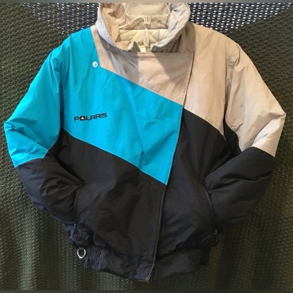 Polaris Women’s Winter Ski Snowmobile Moto Jacket, Vintage Sizing ~ Large Tall - Picture 1 of 9